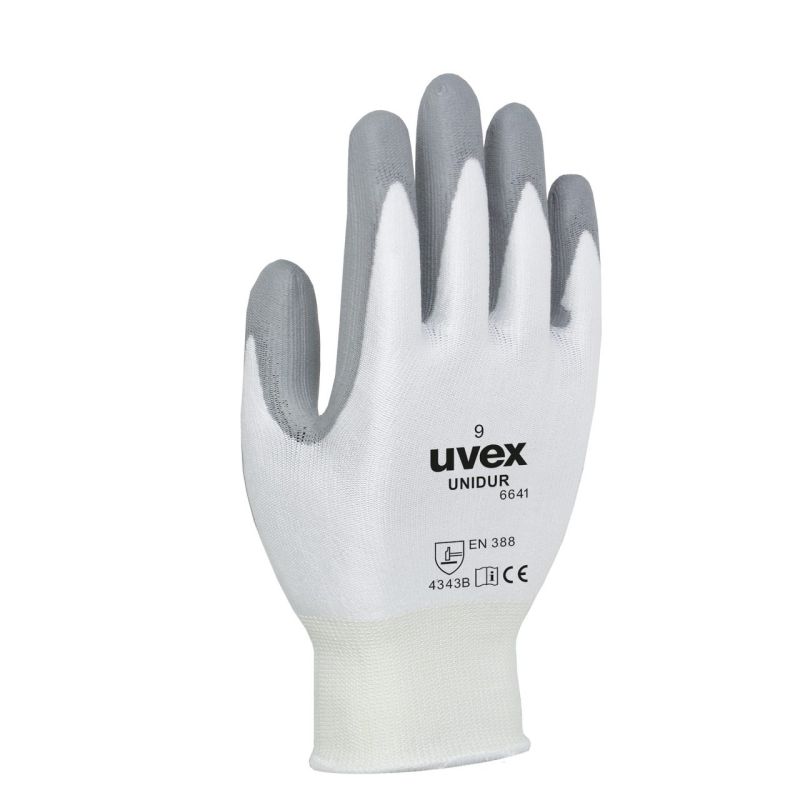 Uvex Unidur 6659 GR Green PU-Coated Cut Resistant Gloves